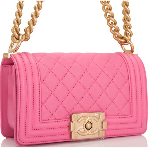 chanel small boy bag pink|Chanel Small Boy Bag .